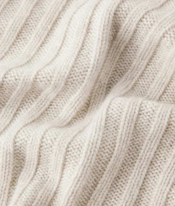 Scaldacollo a coste in Cashmere Ultrasoft