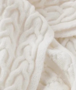 Sciarpa con intreccio in Cashmere Ultrasoft