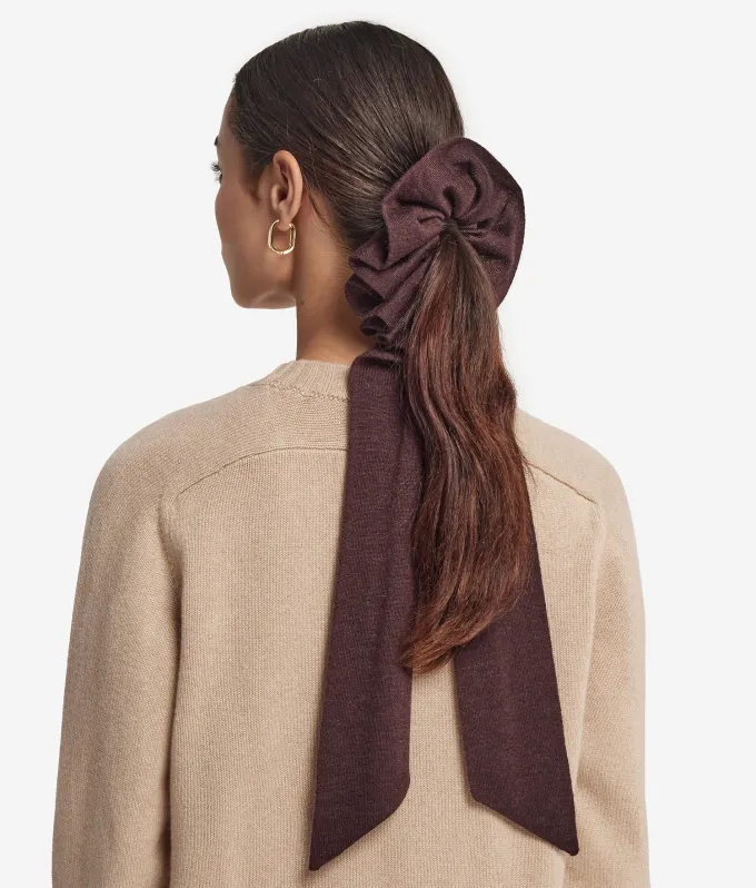 Scrunchie in cashmere