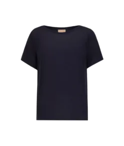 T-shirt barchetta in seta e modal
