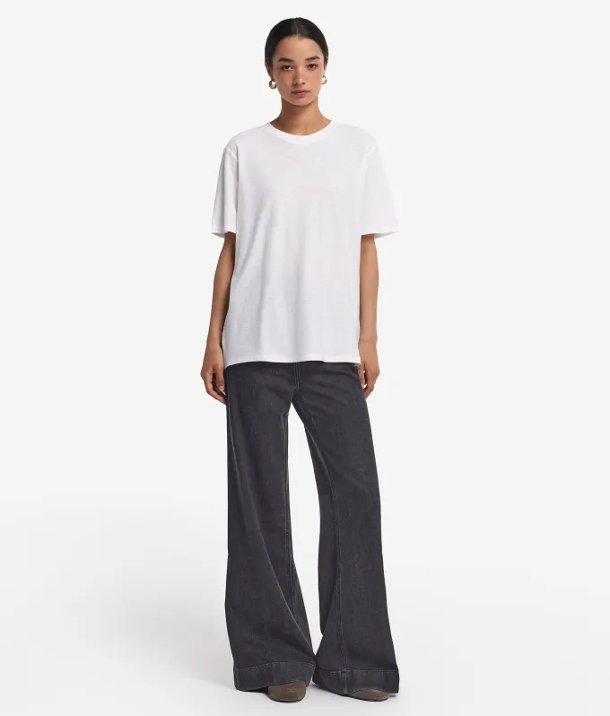 T-Shirt girocollo in cotone