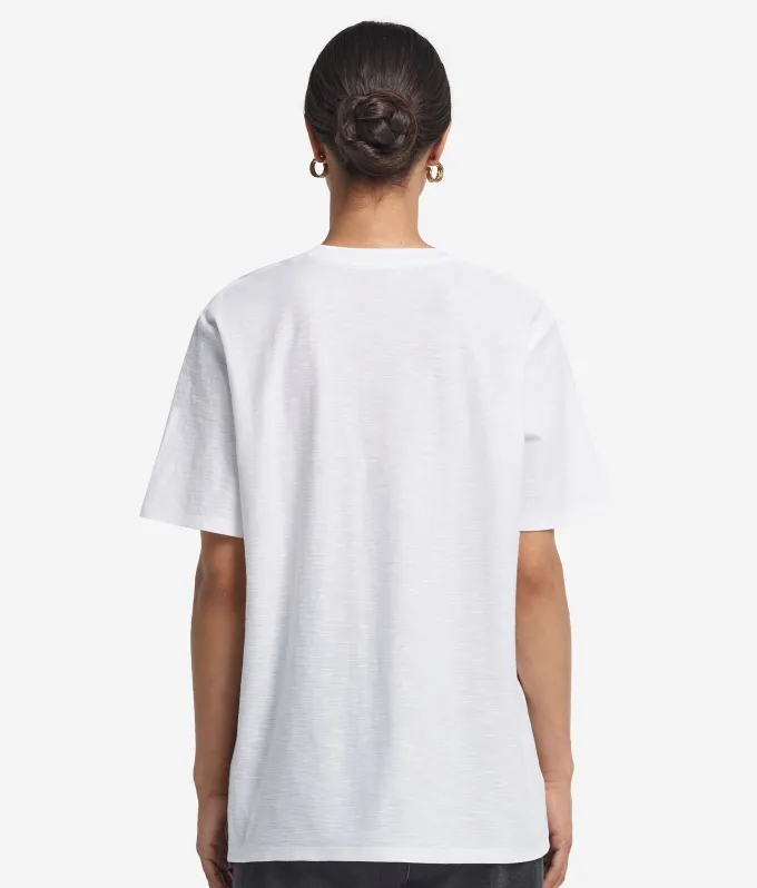 T-Shirt girocollo in cotone