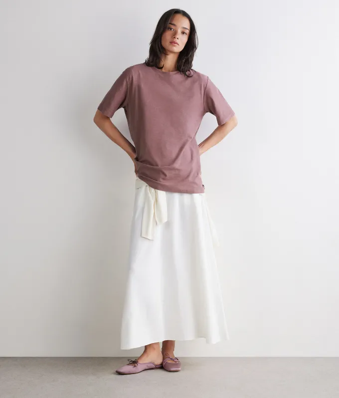T-Shirt girocollo in cotone