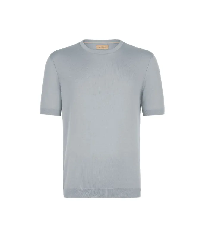 T-shirt girocollo in cotone