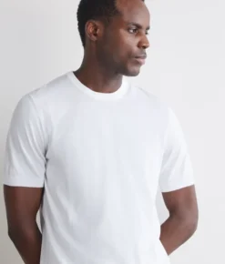 T-shirt girocollo in cotone