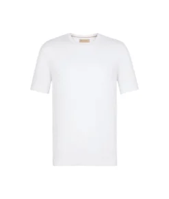 T-shirt girocollo in cotone