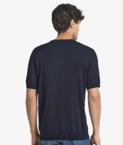 T-shirt girocollo in cotone