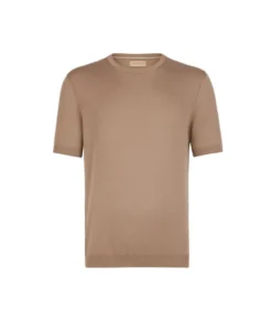 T-shirt girocollo in cotone