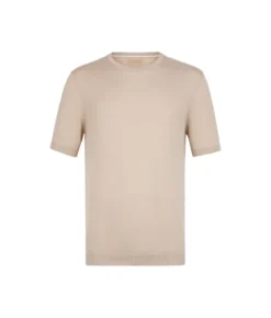 T-shirt girocollo in cotone