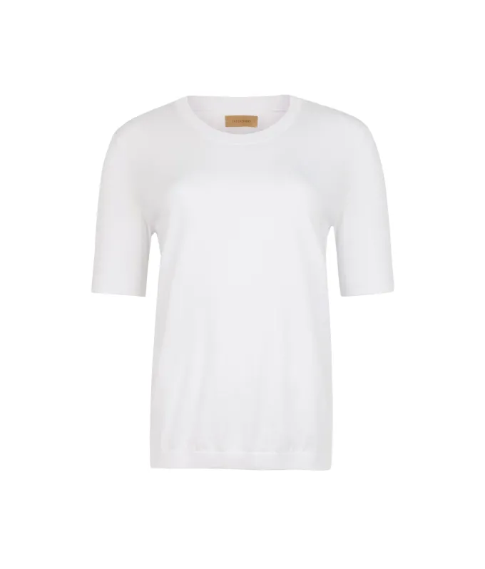 T-Shirt girocollo in cotone fresh