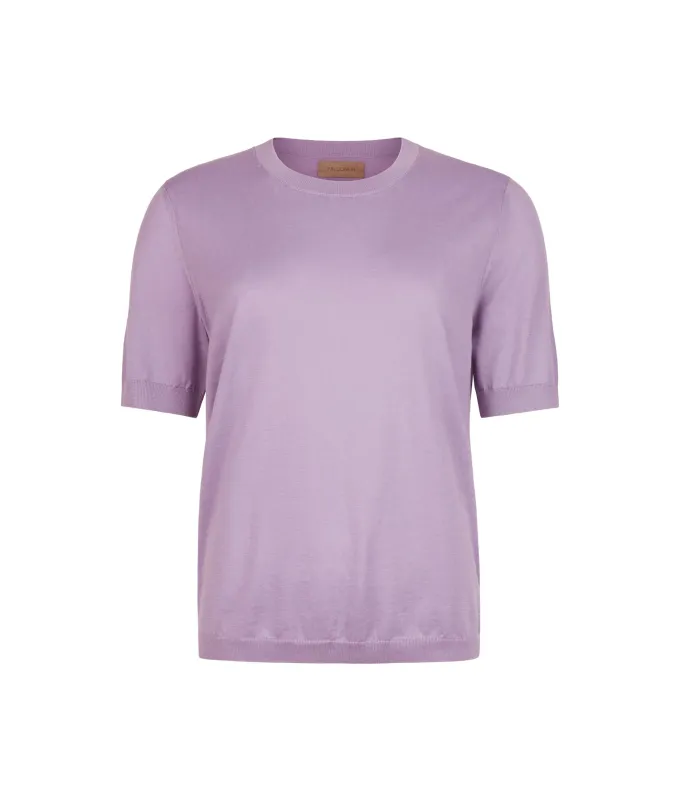 T-Shirt girocollo in cotone fresh