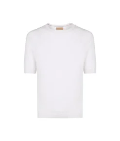 T-shirt in lino cotone