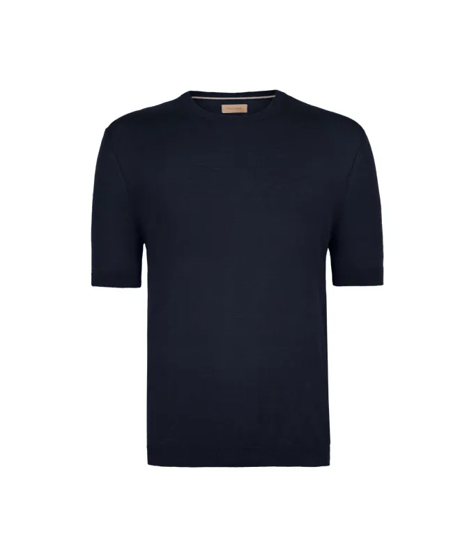 T-shirt in lino cotone