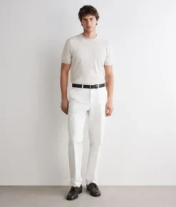 T-shirt punto waffle in cotone